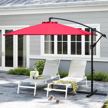 Parasol Insert Stand Holder Stake Umbrella Patio Base Metal Ground