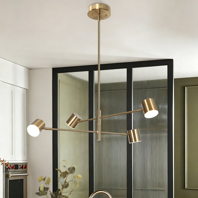 Lustre linéaire à 4 lumières Micajah