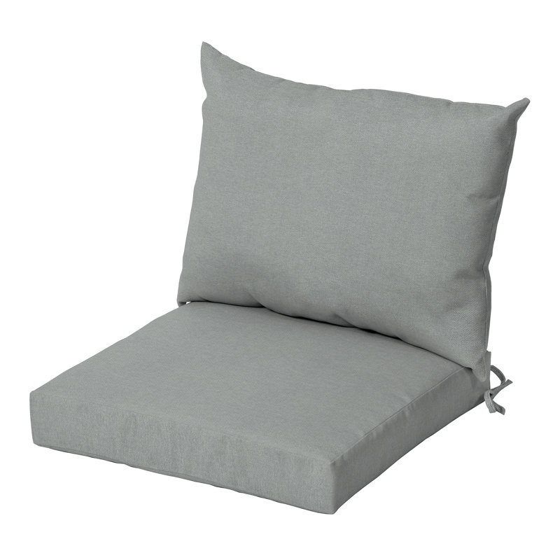Coussin de siège / dossier d'extérieur 1 pièce ARDEN, Gris