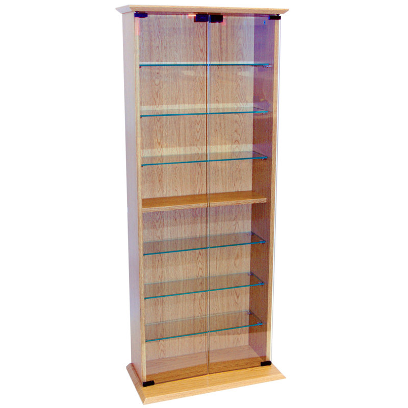 130cm H Media Shelves, Beech