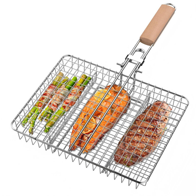 Panier de barbecue en acier inoxydable
