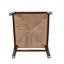 Chaise de salle à manger en bois d'hévéa Luma