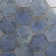 Mandalay Hex 9.13 in. x 10.51 in. Polished Concrete Look Porcelain Floor and Wall Tile