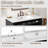 Dannylynn Bathroom Vanity with Top Sink, Bathroom Storage Cabinet with 2 Drawers and a Tip-out Drawer-1333666051