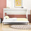 Lit simple escamotable en bois avec lattes