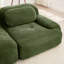Olive 4 Corduroy With 32d High Sponge, Ergonomic Design, Combination, No Assembly For Family Gathering Soft Modular In , Pet-, Curved , Non-slip Base, Stylish Design