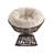 Tarquin Swivel Patio Papasan Chair with Cushion-565993412-565993408