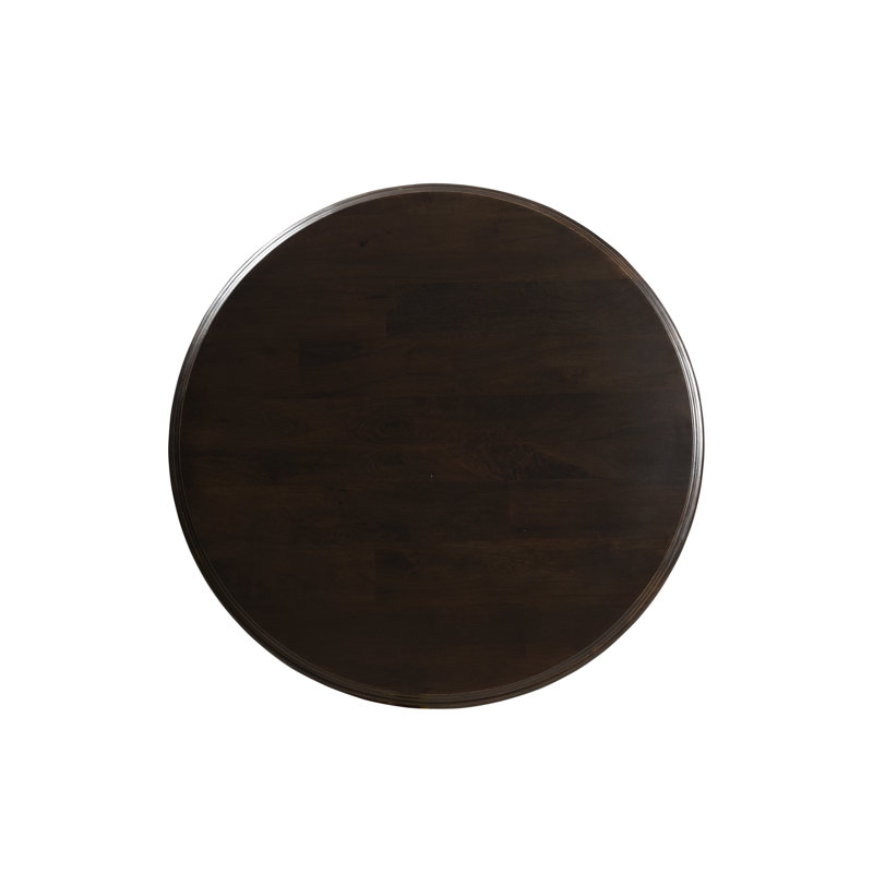 Nimes Round Solid Wood Dining Table, 48" L x 48" W