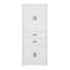 Grande armoire de rangement, armoire de rangement autoportante avec 2 portes, tablette réglable et 2 tiroirs-996518531
