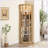 Modern Lighted Glass Curio Display Cabinet With Storage-1952405329