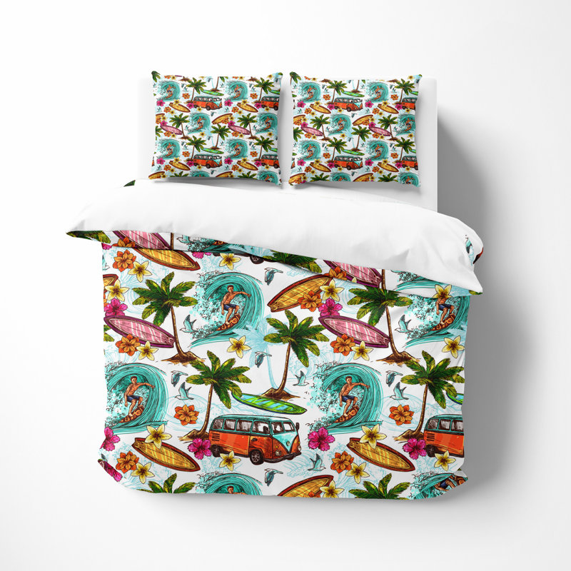 Abstract Duvet Cover, Queen Duvet Cover + 2 Standard Shams