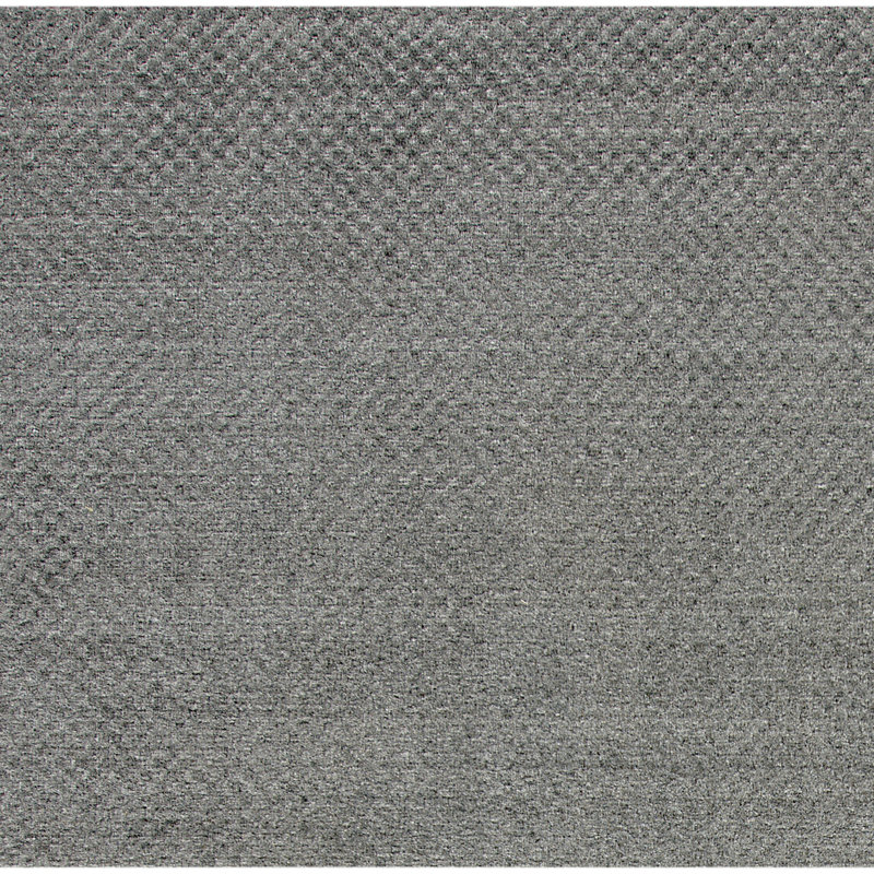 Hand Knotted Area Rug in Platinum, Rectangle 6' x 9'