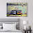 Pop Urban Street "Life Is Short, Chill The Duck Out Banksy Colorful Framed Canvas Print Wall Art-97558615-97558617-119461172