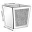Handmade Mirrored Glass Planter Box-1788565468