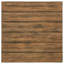 Table de bout en bois brun vieilli avec tablette Castleton