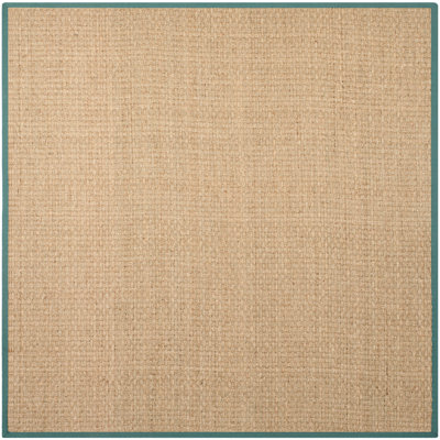 Tapis naturel / bleu clair Chester