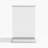 Thomas Modern Small Clear Acrylic Side Table for Couch