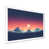 White Single Picture Framed
