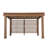 Sunjoy Pergola 11 x 13 ft. Steel Frame Pergola with Tan Adjustable Sling Fabric Canopy