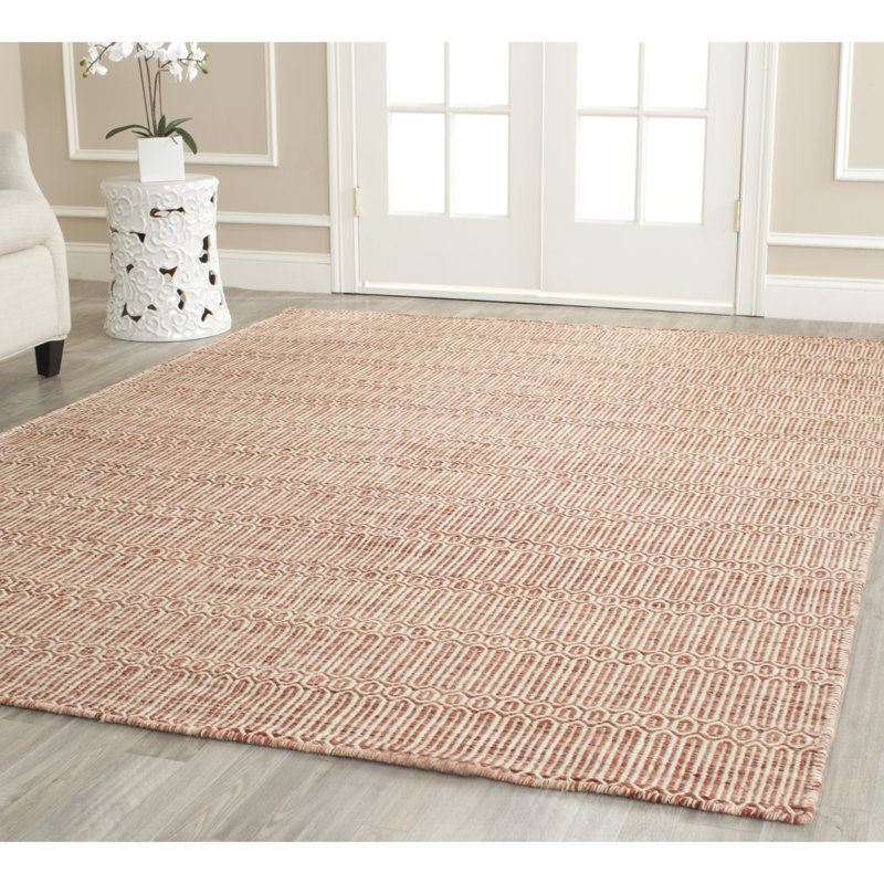 Tapis rouille Georgiana, Rectangle 8 pi x 10 pi