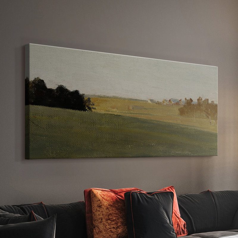 Série paysage - MCVII - Toile tendue avec châssis - Prêt à accrocher, H 20 po x l 40 po