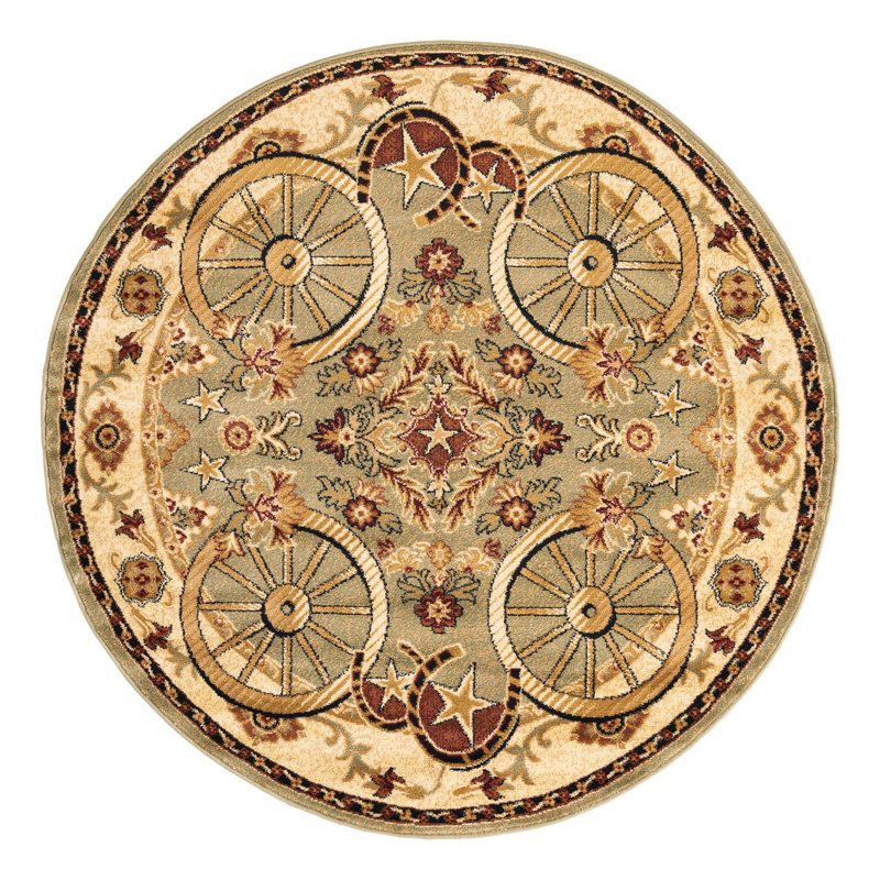 Pioneer Indoor Rug, Round 5'3"