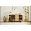 Armoire de rangement moderne de 67 po avec ouverture basculante, charnières à fermeture douce et support mural inclinable pour la chambre à coucher-877678729