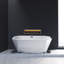 1600.2mm x 729mm Freestanding Soaking Acrylic Bathtub-361195081