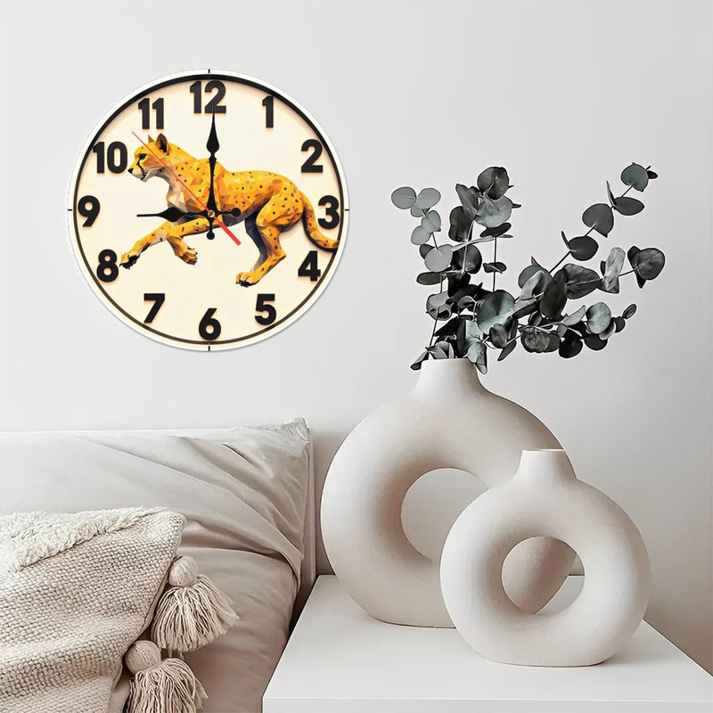 Horloge artistique pour chien
