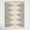 Carnahan Off White Charcoal Moroccan Shag Rug