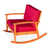 Coussin bourgogne / structure naturelle est en rupture de stock