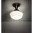 Stricker Glass Semi Flush Mount