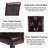 Parsons Dinning Chairs Set of 2 with Solid Wood Legs, Button Tufted Upholstered Parsons Chairs Set, Accent Side Chair with with High Back for Living Room, Kitchen-2132747920