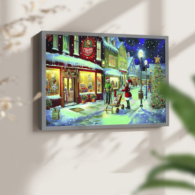 Art de Noël - CDXCIV - Reproduction encadrée - Restickable