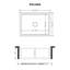 23'' L Double Bowl Fireclay Kitchen Sink-1036256575