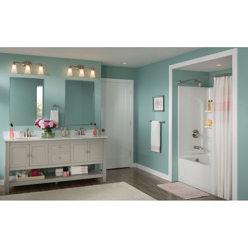 Eva 3-Light Vanity Light, Brushed Nickel