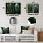 Nate - ensemble de 2 reproductions d'art mural en métal Dream Catcher-102686601