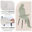 Ensemble de réception moderne 5 pièces avec table à piédestal ronde et chaises d'invité rembourrées-111378563