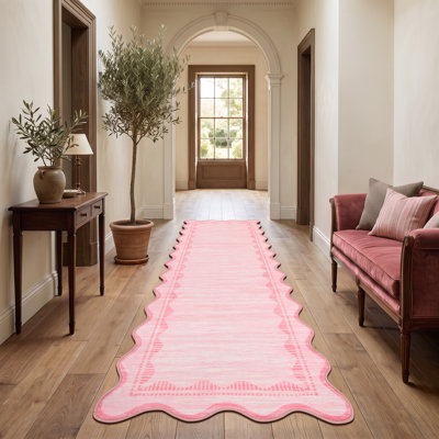 Tapis lavable Modern Border pour salon, chambre à coucher, couloir
