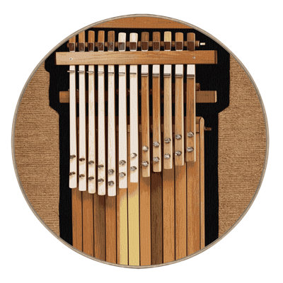  Tapis lavable Marimba