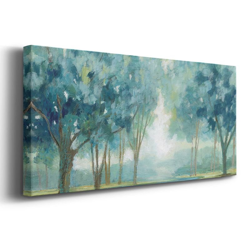 Ombre après-midi - Toile tendue avec châssis - Prêt à accrocher, H 16 po x l 40 po