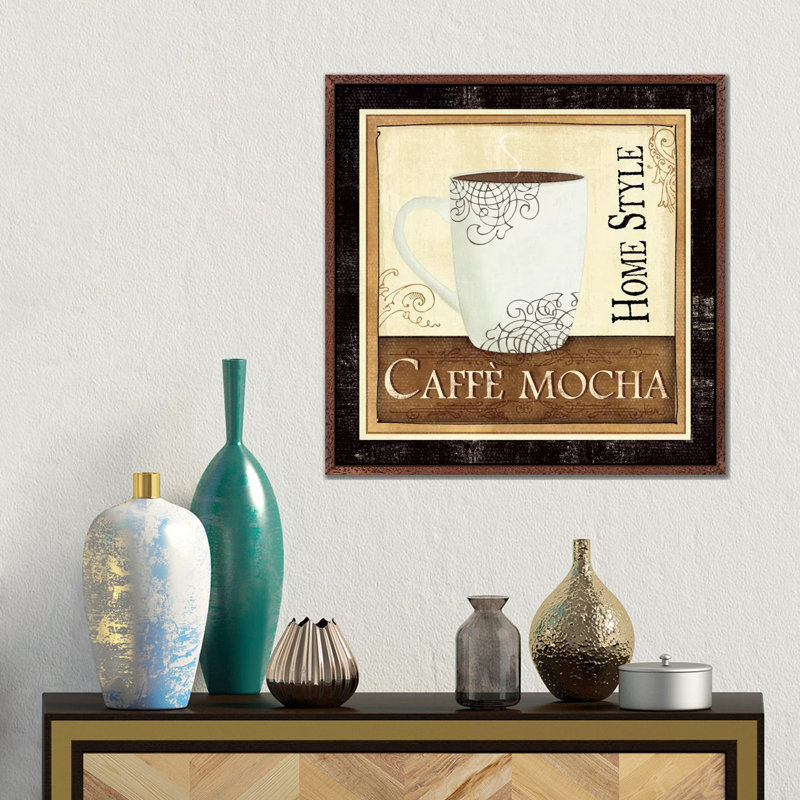 Coffee And Cream IV by Veronique - Gallery-Wrapped Canvas Giclée on Canvas, Classic Wood Floater Framed