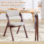 Chaise rembourrée empilable rembourrée et rembourrée-106112529