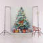 Tapis décoratif de Noël beige et multicolore-653045509