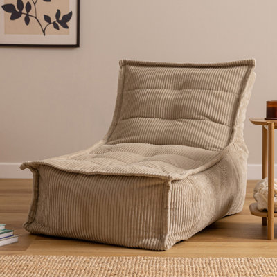 Bean Bag Bazaar Dolce Corduroy Lounger Bean Bag