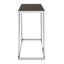 130cm Glass Top Console Table