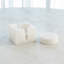 8 Piece Alabaster Coaster Set w/Holder
