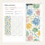Papier peint floral abstrait
