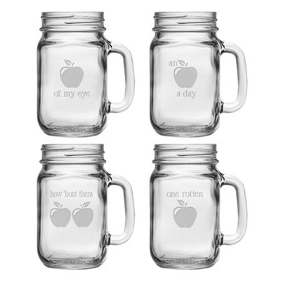 16oz. Mason Jar Set