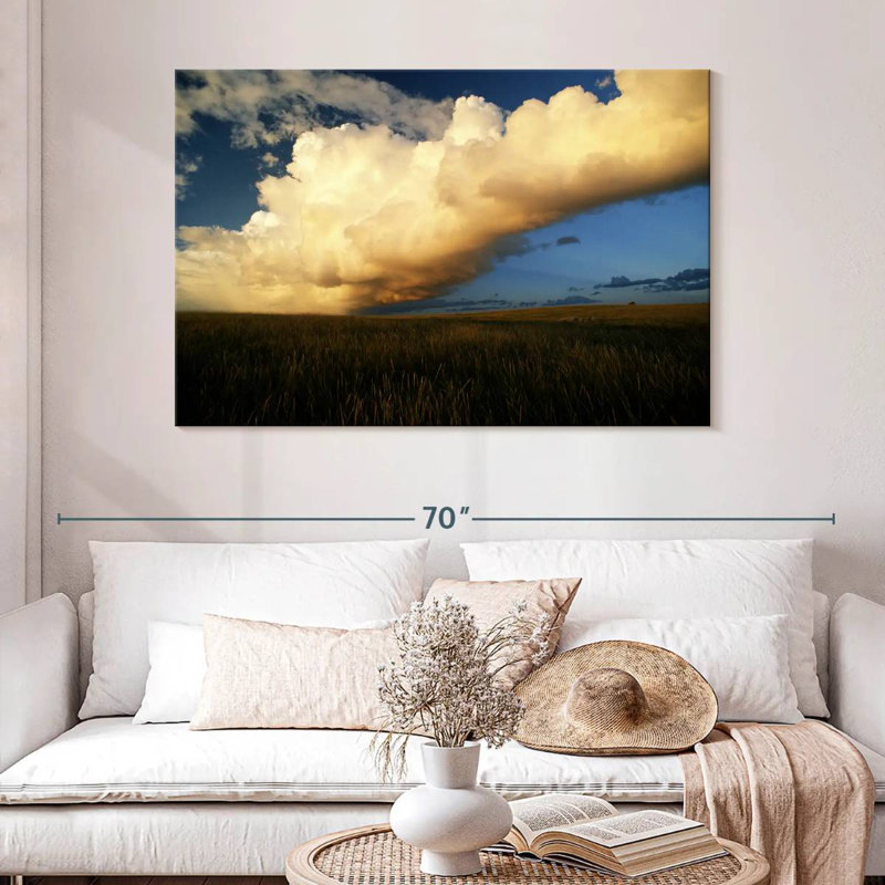 Alvord Theodore Roosevelt Park Clouds, 32" H x 48" W